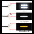 12V 24V Waterproof LED Light Bars 4.5 inch double led row 30W led work light for truck